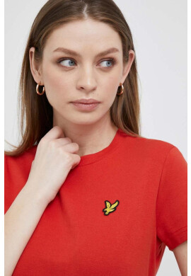 Lyle & Scott Тениска в червено - Pepit.bg