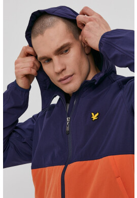 Lyle & Scott Яке мъжко в тъмносиньо с преходна изолация - Pepit.bg