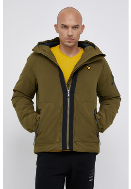 Lyle & Scott Яке мъжко в зелено със зимна изолация - Pepit.bg