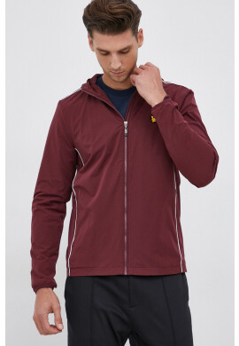 Lyle & Scott Яке в бордо с преходна изолация - Pepit.bg