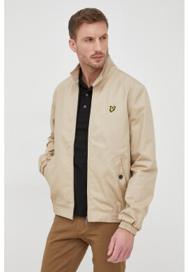 Lyle & Scott Яке мъжка в бежово с преходна изолация - Pepit.bg