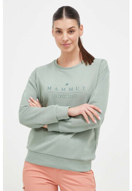 Mammut Суичър Core ML Logo в зелено с принт - Pepit.bg
