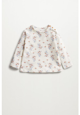 Mango Kids Бебешка пижама Flori - Pepit.bg