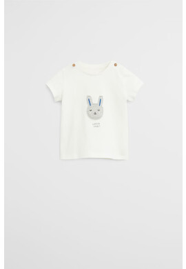 Mango Kids Бебешка тениска Carrot 62-80 cm - Pepit.bg