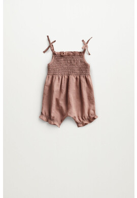 Mango Kids Бебешки гащеризон Adri 62-80 cm - Pepit.bg