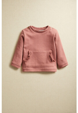 Mango Kids Бебешки суичър FATI - Pepit.bg