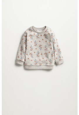 Mango Kids Бебешки суичър Flora - Pepit.bg