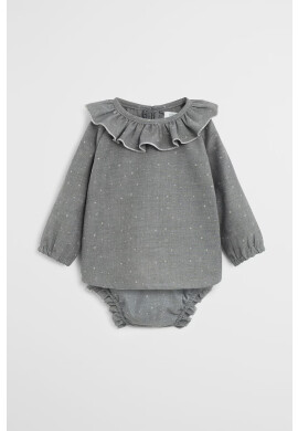 Mango Kids Бебешко боди Noche 62-80 cm - Pepit.bg