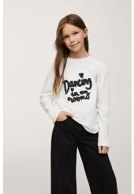 Mango Kids Детска блуза с дълги ръкави - Pepit.bg