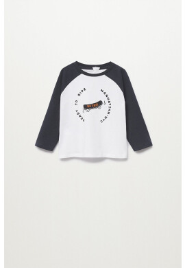 Mango Kids Детска блуза с дълги ръкави Free - Pepit.bg
