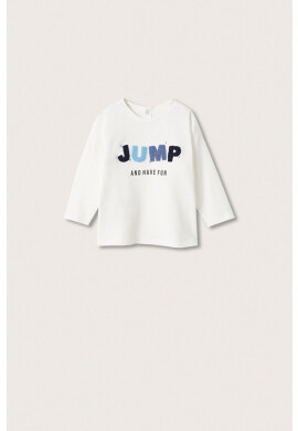 Mango Kids Детска блуза с дълги ръкави Jump - Pepit.bg