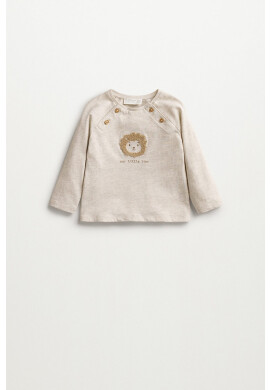 Mango Kids Детска блуза с дълги ръкави Leo - Pepit.bg