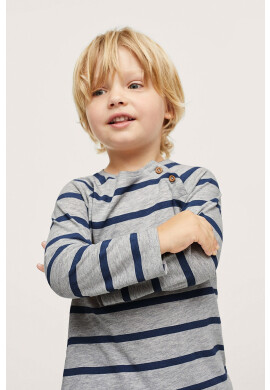 Mango Kids Детска блуза с дълги ръкави Robert - Pepit.bg