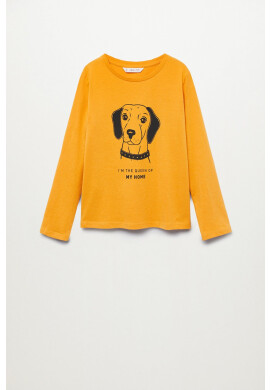 Mango Kids Детска блуза с дълги ръкави Sheldon - Pepit.bg