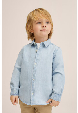 Mango Kids Детска дънкова риза Carlesb - Pepit.bg