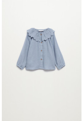 Mango Kids Детска памучна блуза ISABELLA - Pepit.bg