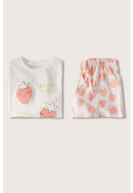 Mango Kids Детска памучна пижама Berryb - Pepit.bg