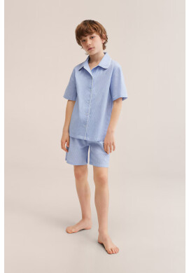 Mango Kids Детска памучна пижама Jules - Pepit.bg
