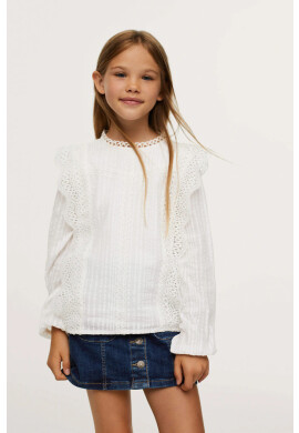 Mango Kids Детска памучна риза Daniela - Pepit.bg