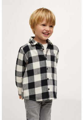 Mango Kids Детска памучна риза - Pepit.bg