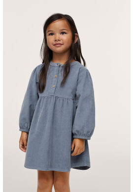 Mango Kids Детска памучна рокля - Pepit.bg