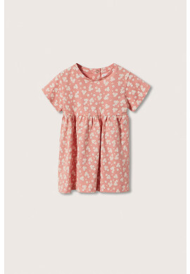 Mango Kids Детска памучна рокля Vicky - Pepit.bg