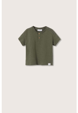 Mango Kids Детска памучна тениска - Pepit.bg