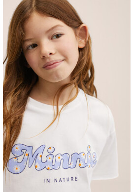 Mango Kids Детска памучна тениска - Pepit.bg