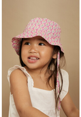 Mango Kids Детска памучна тениска Boho - Pepit.bg