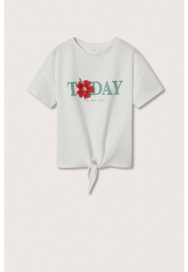 Mango Kids Детска памучна тениска Chiffy - Pepit.bg