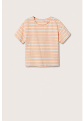 Mango Kids Детска памучна тениска Flame - Pepit.bg
