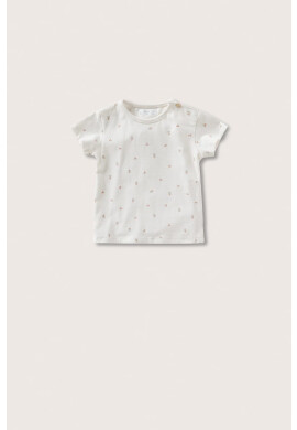 Mango Kids Детска памучна тениска Glosa - Pepit.bg