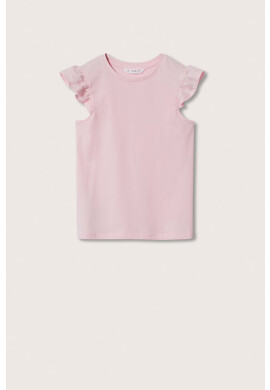 Mango Kids Детска памучна тениска Nineta - Pepit.bg