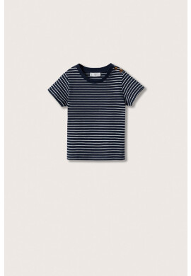 Mango Kids Детска памучна тениска Robbie - Pepit.bg