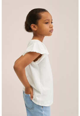 Mango Kids Детска памучна тениска Soft - Pepit.bg