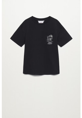 Mango Kids Детска памучна тениска Squad 116-164 cm - Pepit.bg