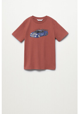 Mango Kids Детска памучна тениска Years - Pepit.bg