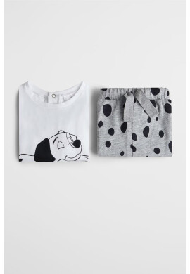 Mango Kids Детска пижама Dalmata 80-104 cm - Pepit.bg