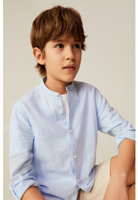 Mango Kids Детска риза Albert 110-164 cm - Pepit.bg