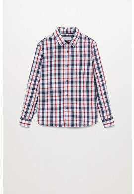 Mango Kids Детска риза CHECKS8 - Pepit.bg