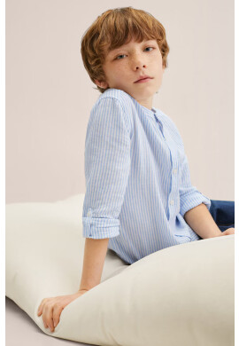 Mango Kids Детска риза Form - Pepit.bg