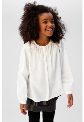 Mango Kids Детска риза Ivone 110-164 cm - Pepit.bg