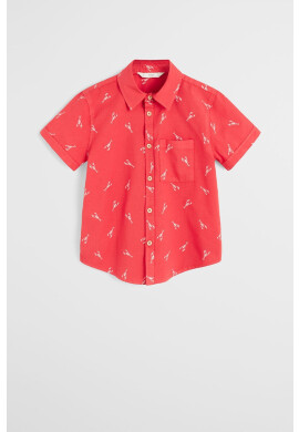 Mango Kids Детска риза Lobster 110-164 cm - Pepit.bg