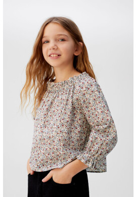Mango Kids Детска риза Marta 110-164 cm - Pepit.bg