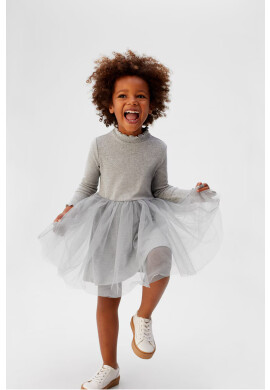 Mango Kids Детска рокля 80-104 cm - Pepit.bg
