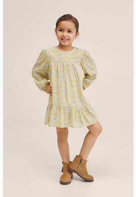 Mango Kids Детска рокля Garden - Pepit.bg
