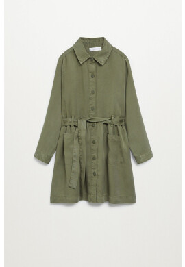 Mango Kids Детска рокля Iva 110-164 cm - Pepit.bg