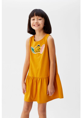 Mango Kids Детска рокля Jungla 110-152 cm - Pepit.bg