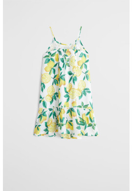 Mango Kids Детска рокля Lemon 110-164 cm - Pepit.bg