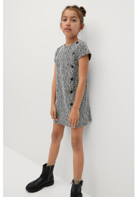 Mango Kids Детска рокля Manchav 110-164 см - Pepit.bg